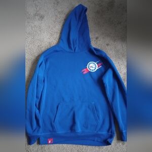 NBA 76ers Blue Hoodie with Team Logo